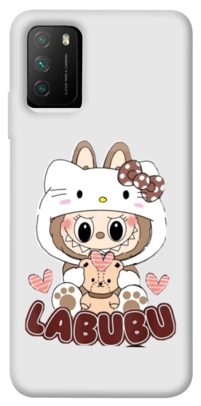 Чохол на Xiaomi Poco M3 Hello Kitty Labubu фото 1 з 1