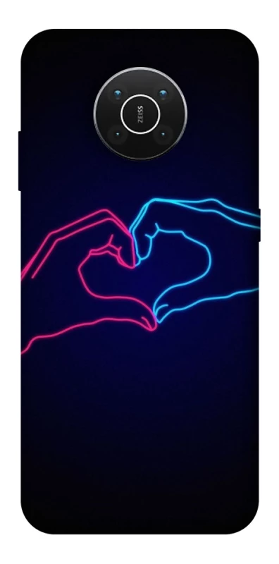 Чохол на Nokia X10 / X20 Neon love фото 1 з 1