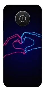 Чохол на Nokia X10 / X20 Neon love фото 1 з 1