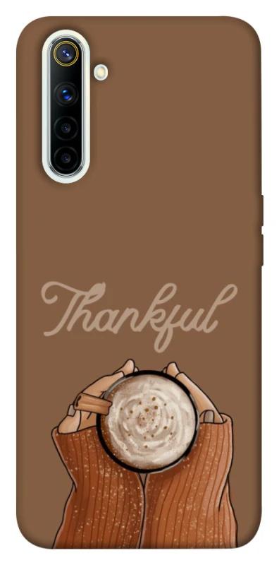Чохол на Realme 6 Thankful coffee фото 1 з 1