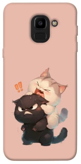 Чехол на Samsung J600F Galaxy J6 (2018) Сat and cat фото 1 Чехол на Samsung J600F Galaxy J6 (2018) Сat and cat фото 1 из 1