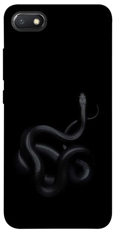 Чехол на Xiaomi Redmi 6A Black snake фото 1 из 1
