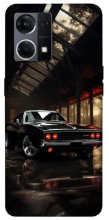 Чохол на Oppo Reno 7 4G Black classic car фото 1 з 1