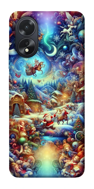 Чохол на Oppo A18 Christmas spirit ver.14 фото 1 з 1