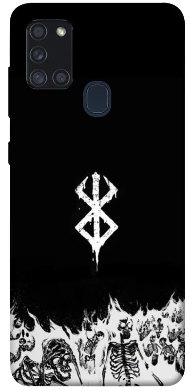 Чохол на Samsung Galaxy A21s Berserk skeletons фото 1 з 1