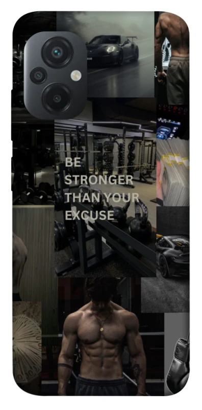 Чохол на Xiaomi Poco M5 Be stronger фото 1 з 1