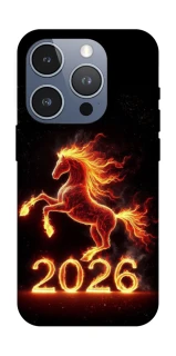 Чохол на Apple iPhone 16 Pro Red Fire Horse ver.1 фото 1 з 1