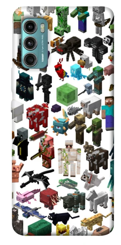 Чохол на Motorola Moto G60 Minecraft v4 фото 1 з 1