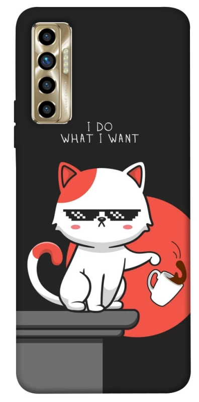 Чехол на TECNO Camon 17P I do what i wont фото 1 из 1