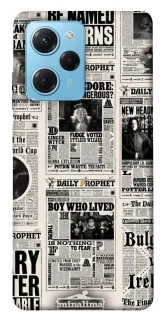 Чехол на Xiaomi Poco X5 Pro 5G Harry Potter newspaper фото 1 из 1