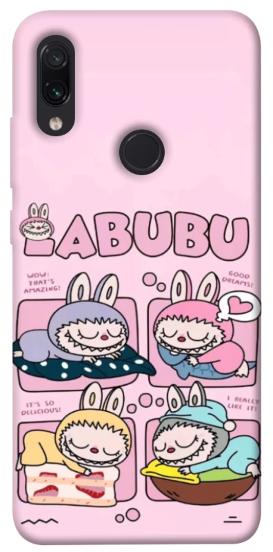 Чехол на Xiaomi Redmi Note 7 / Note 7 Pro / Note 7s Labubu Dreams Collage фото 1 из 1