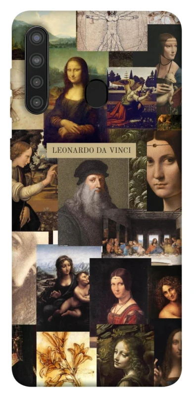 Чехол на Samsung Galaxy A21 Leonardo da Vinci фото 1 из 1
