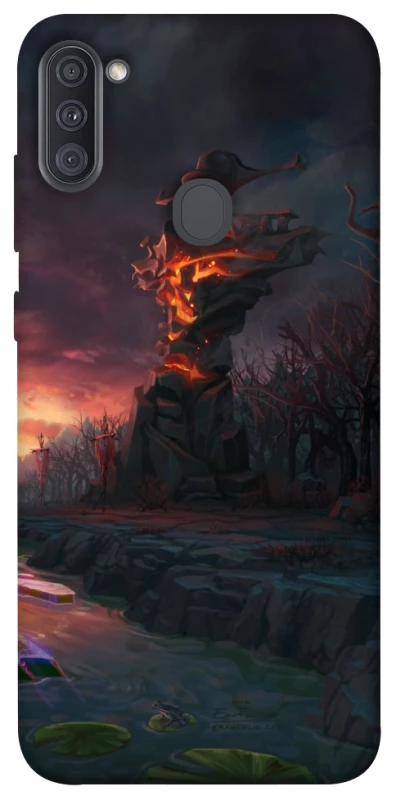 Чехол на Samsung Galaxy A11 Dota road фото 1 из 1