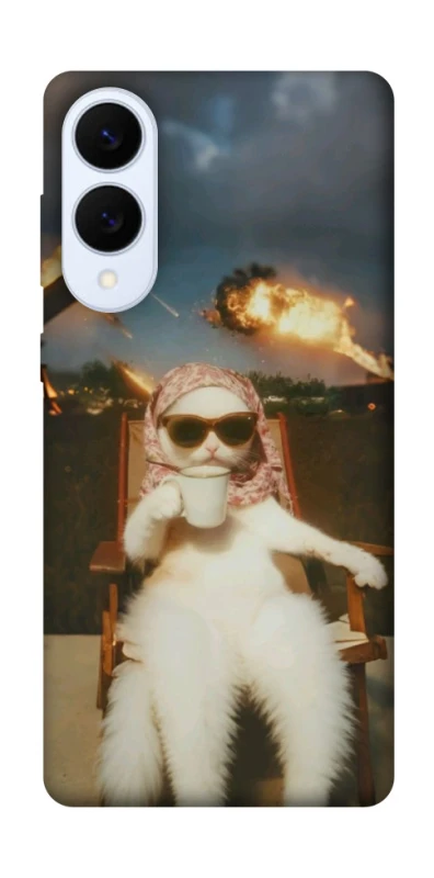 Чохол на Samsung Galaxy S25 Edge Exploding Kittens ver.1 фото 1 з 1