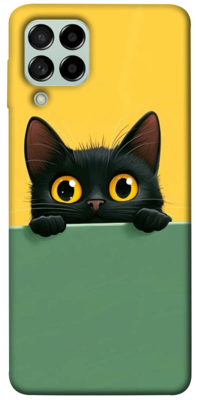 Чохол на Samsung Galaxy M53 5G Black cat v2 фото 1 з 1