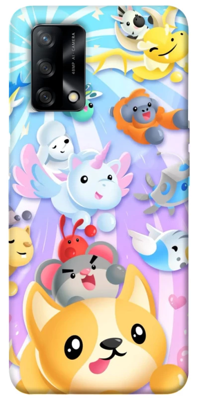Чехол на Oppo A74 4G Adopt Me Rainbow Pet Parade фото 1 из 1