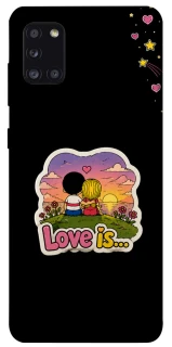 Чехол на Samsung Galaxy A31 Love is ver.5 фото 1 из 1