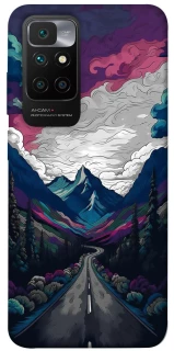 Чехол на Xiaomi Redmi 10 Нарисованные горы фото 1 из 1