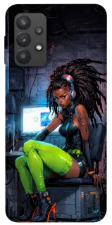 Чехол на Samsung Galaxy A32 (A325F) 4G Cyber girl фото 1 из 1