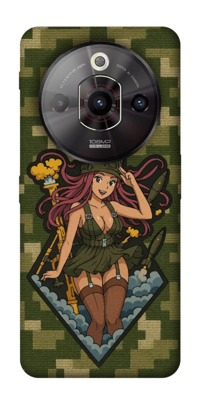 Чохол на ZTE Nubia Focus Pro Military Waifu фото 1 з 1