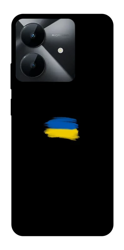 Чехол на Realme Note 60x Флаг красками фото 1 из 1