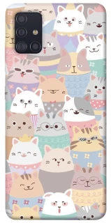 Чехол на Samsung Galaxy A51 Funny Kittens ver.2 фото 1 из 1