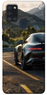 Чохол на Samsung Galaxy A21s Car in the mountains фото 1 з 1