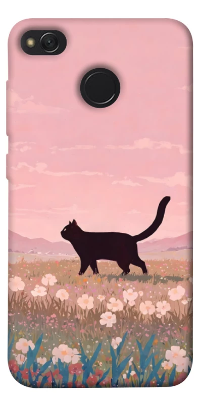 Чохол на Xiaomi Redmi 4X cat on a field фото 1 з 1