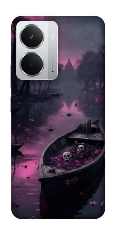 Чехол на Realme 14 Boat and flamingo фото 1 из 1