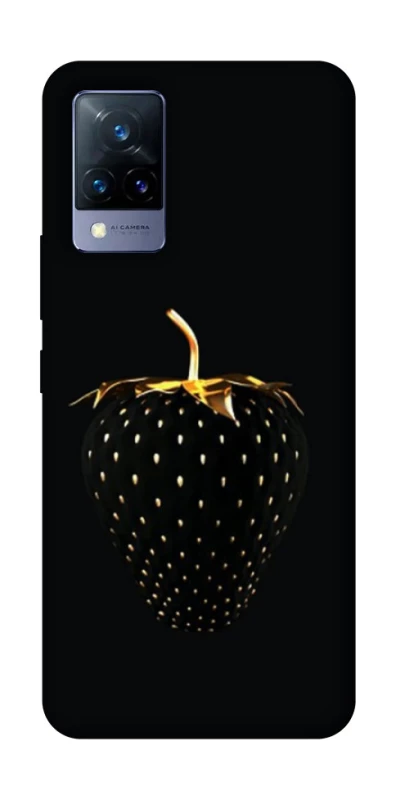 Чехол на Vivo V21 Черная клубника фото 1 из 1