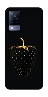 Чехол на Vivo V21 Черная клубника фото 1 из 1