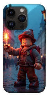 Чохол на Apple iPhone 14 Pro (6.1") Roblox Fire Logo Blue Flames фото 1 з 1