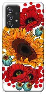 Чохол на Samsung Galaxy A52 4G / A52 5G Соняшники та маки фото 1 з 1