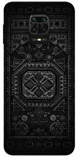Чехол на Xiaomi Redmi Note 9s / Note 9 Pro / Note 9 Pro Max Черный ковер фото 1 из 1