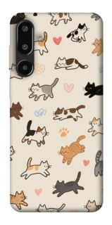 Чехол на Samsung Galaxy F16 Cat style ver.2 фото 1 из 1