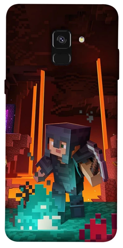 Чохол на Samsung A530 Galaxy A8 (2018) Minecraft game adventure фото 1 з 1