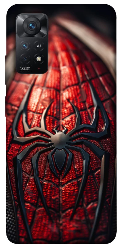 Чехол на Xiaomi Redmi Note 11 Pro 4G/5G Spiderman costume фото 1 из 1