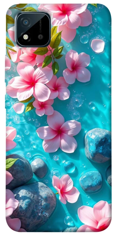 Чехол на Realme C20 Flowers v19 фото 1 из 1