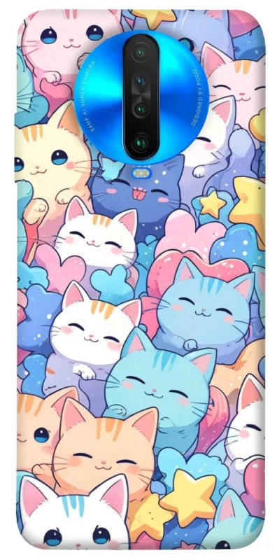 Чехол на Xiaomi Poco X2 Funny Kittens ver.3 фото 1 из 1