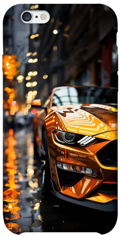 Чохол на Apple iPhone 6/6s (4.7") Golden sports car фото 1 з 1