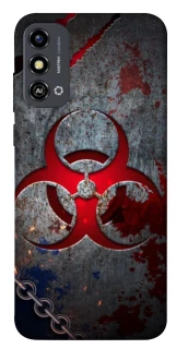 Чехол на ZTE Blade A53 Радиация v3 фото 1 из 1