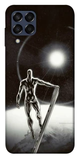 Чехол на Samsung Galaxy M33 5G Серебряный сёрфер фото 1 из 1