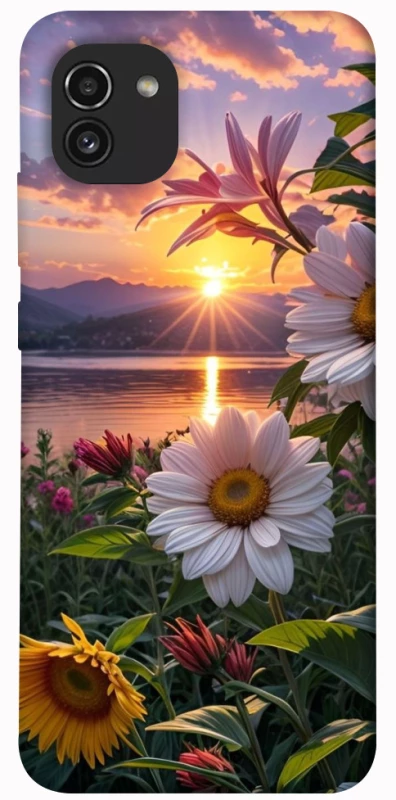 Чехол на Samsung Galaxy A03 Flowers v31 фото 1 из 1