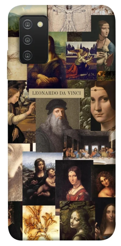 Чохол на Samsung Galaxy A03s Leonardo da Vinci фото 1 з 1