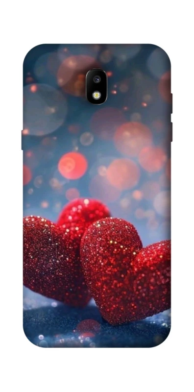 Чехол на Samsung Galaxy J5 (2017) Red hearts фото 1 из 1