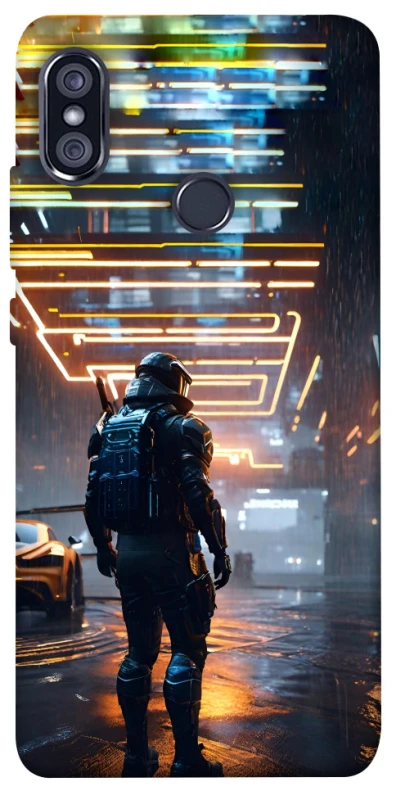 Чехол на Xiaomi Redmi Note 5 Pro / Note 5 (AI Dual Camera) Cyber character фото 1 из 1