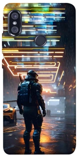 Чехол на Xiaomi Redmi Note 5 Pro / Note 5 (AI Dual Camera) Cyber character фото 1 из 1