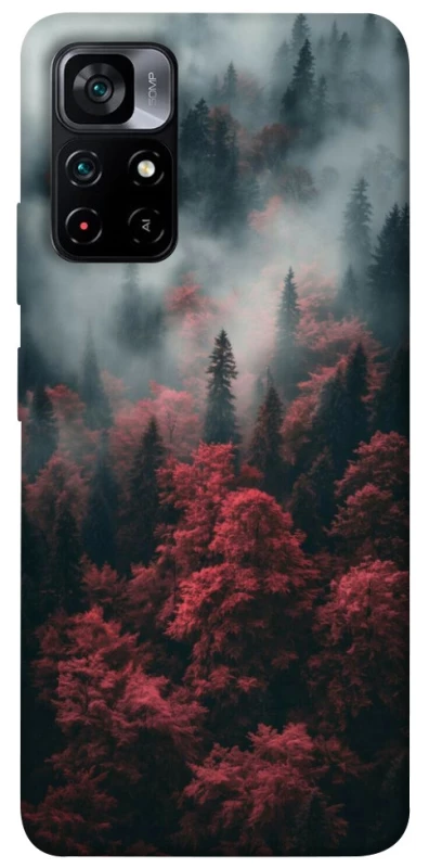 Чохол на Xiaomi Poco M4 Pro 5G Red Wood фото 1 з 1
