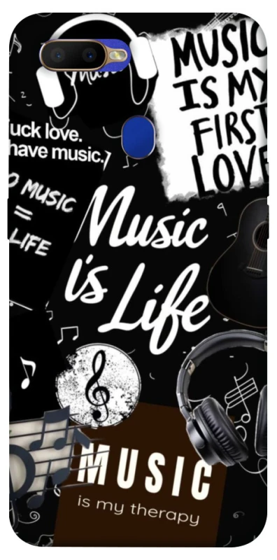 Чохол на Oppo A5s Music is Life фото 1 з 1