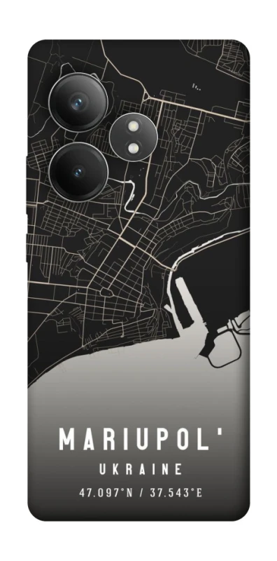 Чохол на Realme GT Neo 6 Mariupol map фото 1 з 1